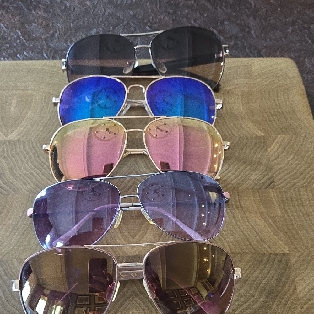 Aviator Sunglasses Set